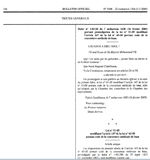 Dahir N° 01-05 du 16 Février 2005