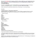 Décret N° 2-01-1643 du 9 Octobre 2002