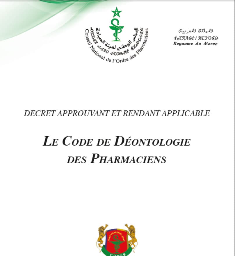 Code de Déontologie des Pharmaciens