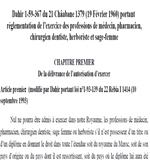 Dahir Portant Loi N° 1-73-283 du 10 Avril 1973