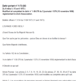 Dahir Portant Loi N° 1-75-453 du 17/12/1976